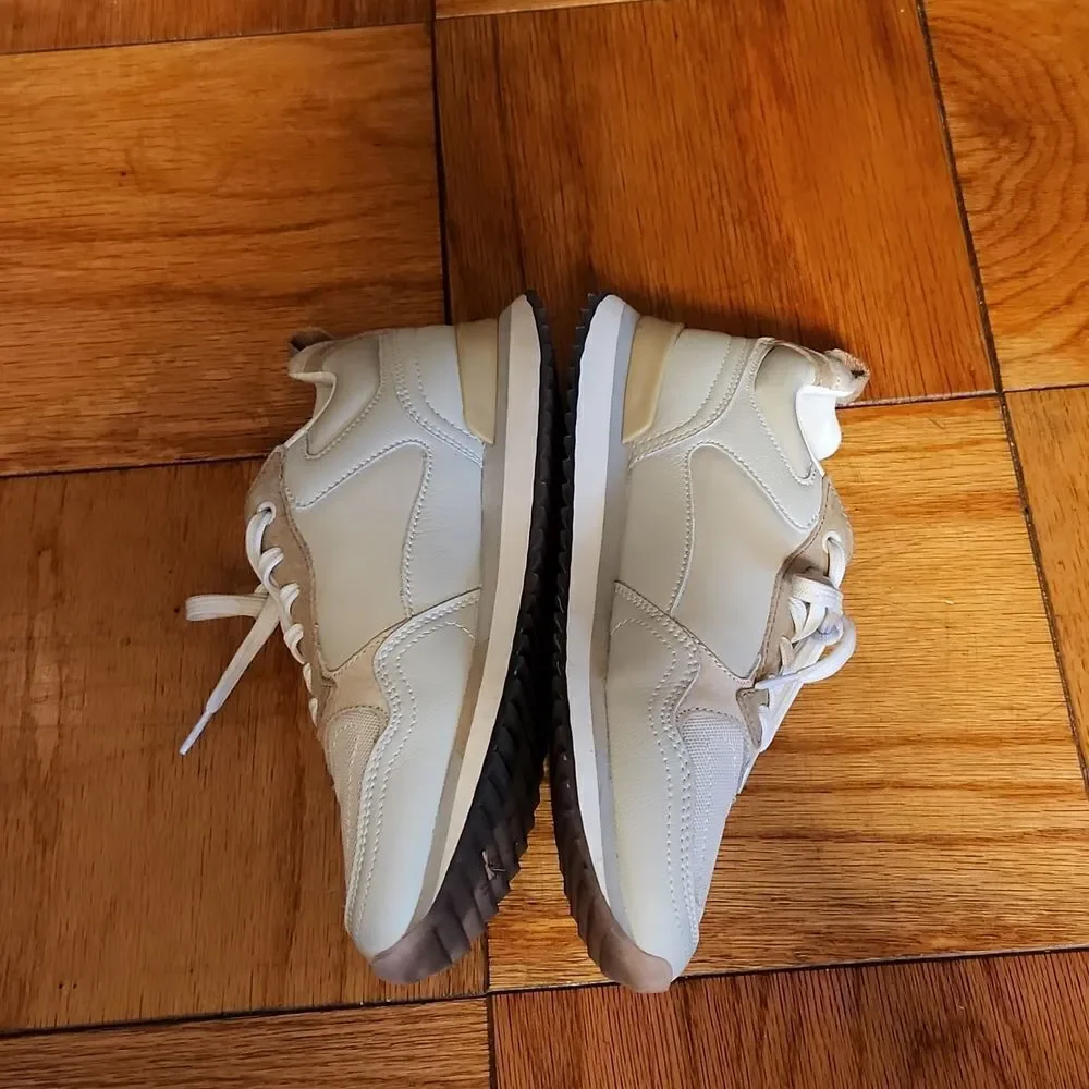 Anthropologie Hoff Art LUXOR Transparent sole sneakers sz 38/7.5